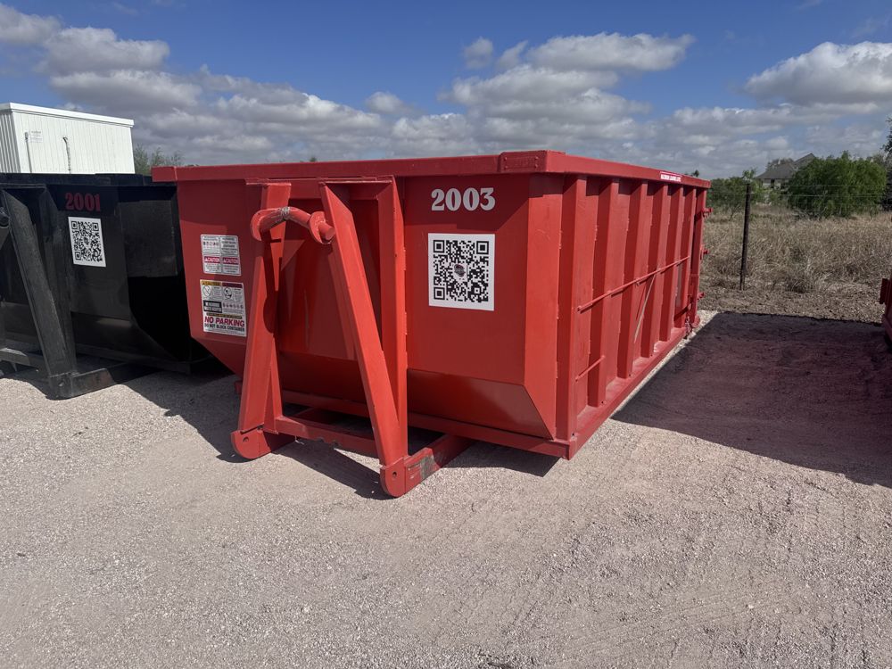 Red Rockin JL roll off dumpster